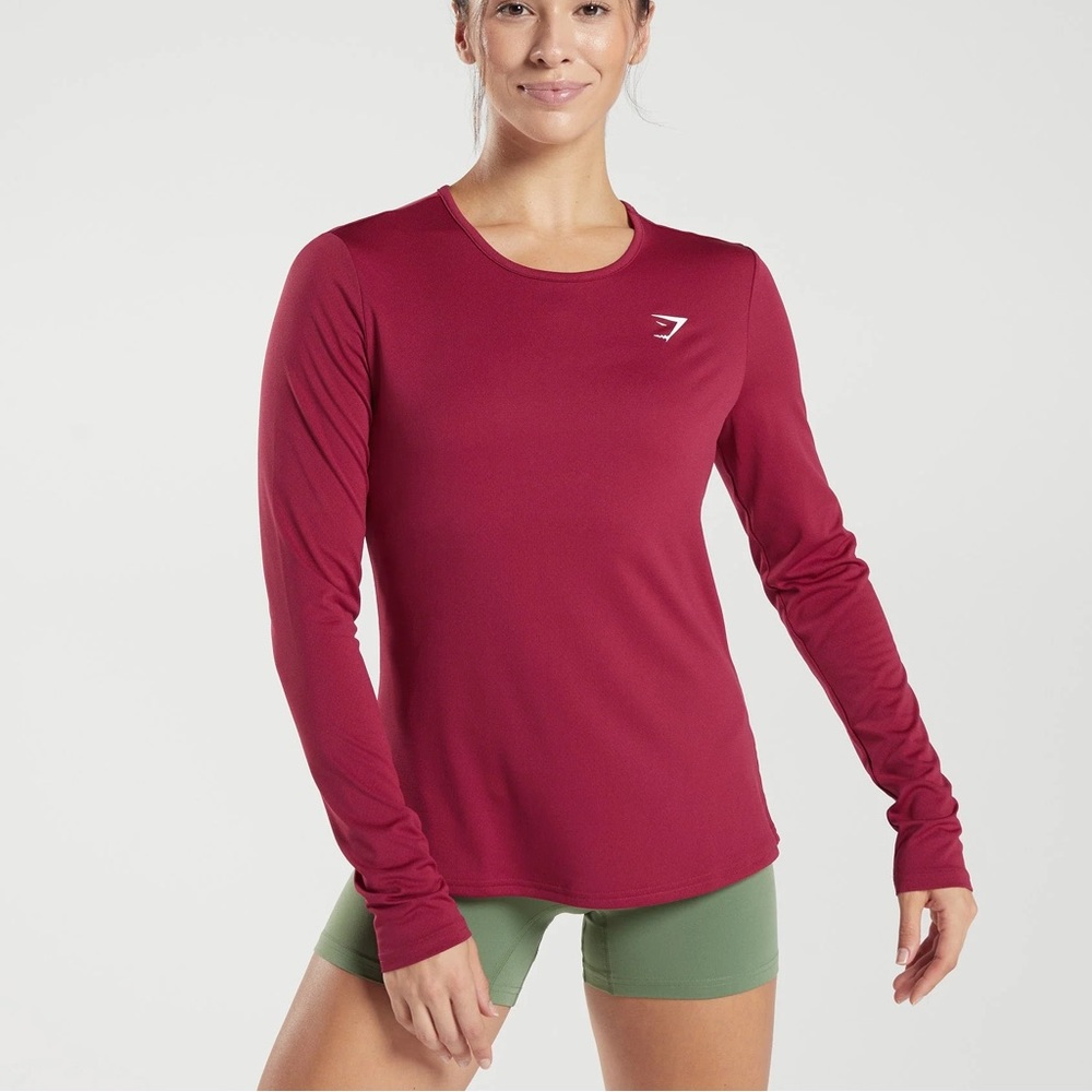 Gymshark Training Long Sleeve T-Shirt - Pink